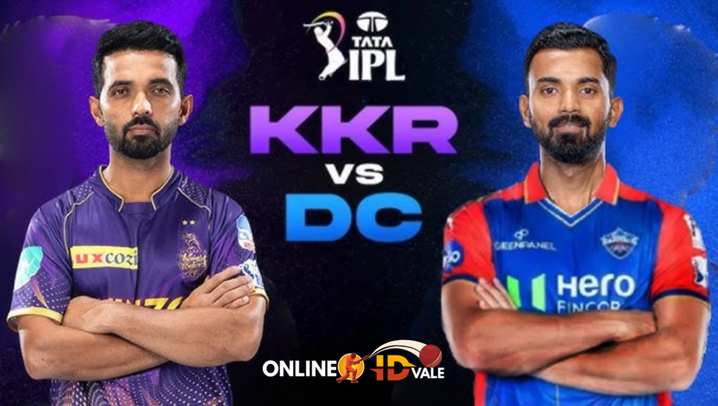 online cricket match, DC vs KKR, ipl betting tips today, best cricket betting site in India