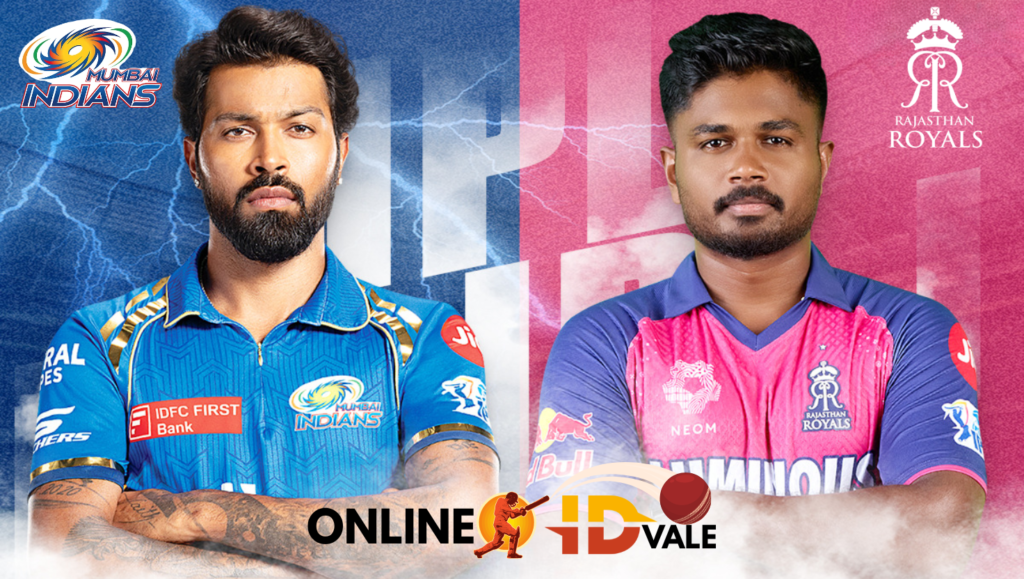 Free Cricket ID Online, RR vs MI, IPL 2025 live, Rajasthan Royals vs Mumbai Indians, IPL betting ID IPL fantasy cricket, IPL match prediction